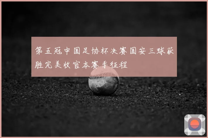 第五冠中国足协杯决赛国安三球获胜完美收官本赛季征程